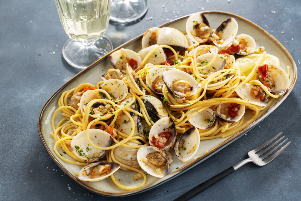 Spaghetti allo scoglio